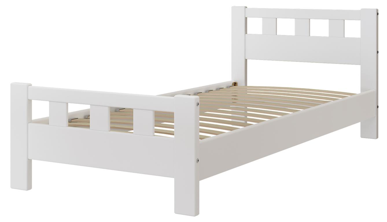 Кровать Вероника-2 Белый Античный 1200x2000