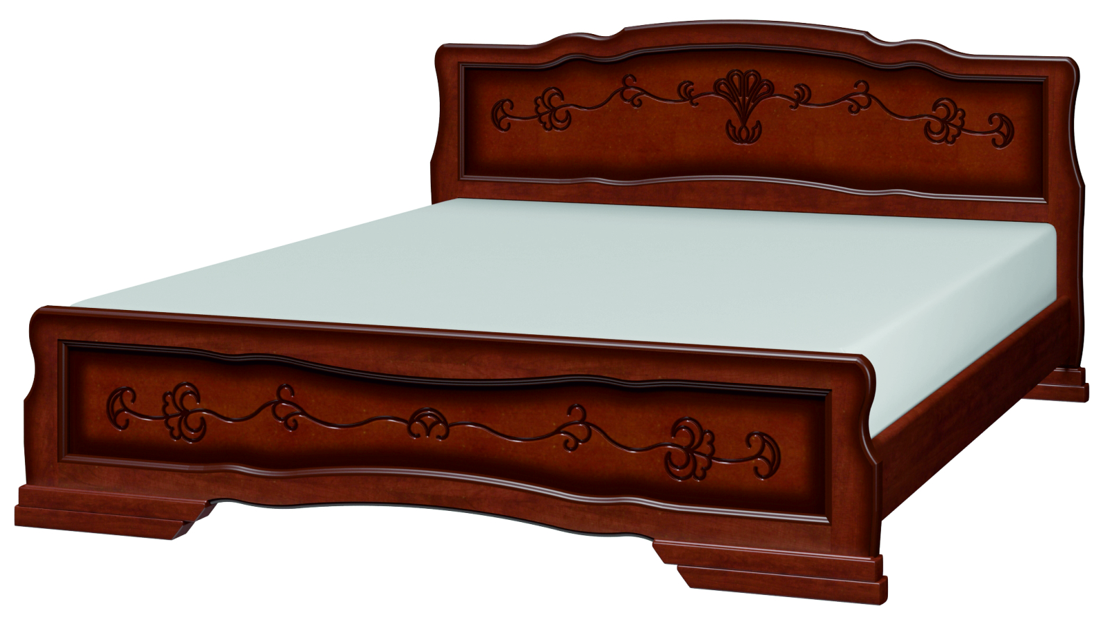 Кровать Карина-6 тахта Орех 1200x2000