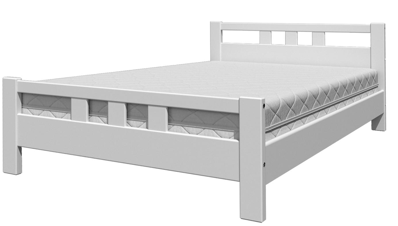 Кровать Вероника-2 Белый Античный 900x2000