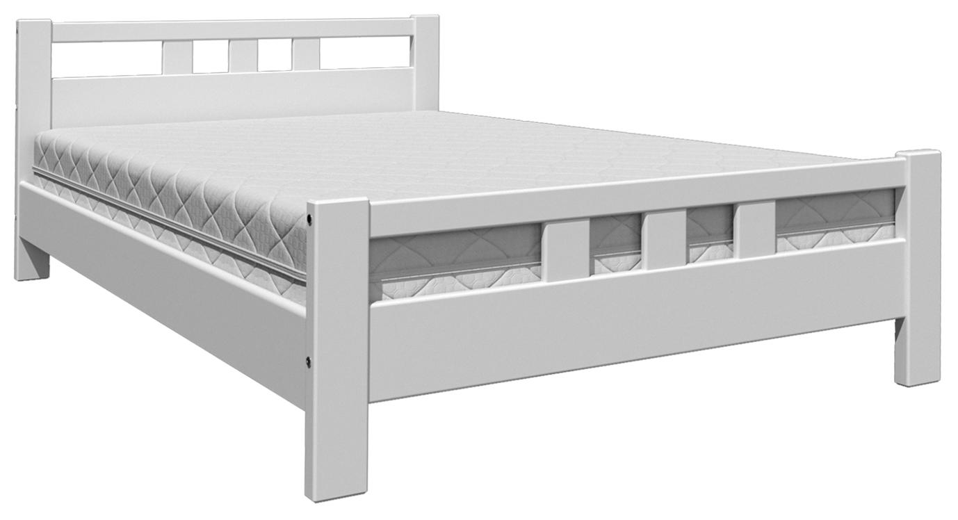 Кровать Вероника-2 Белый Античный 1200x2000