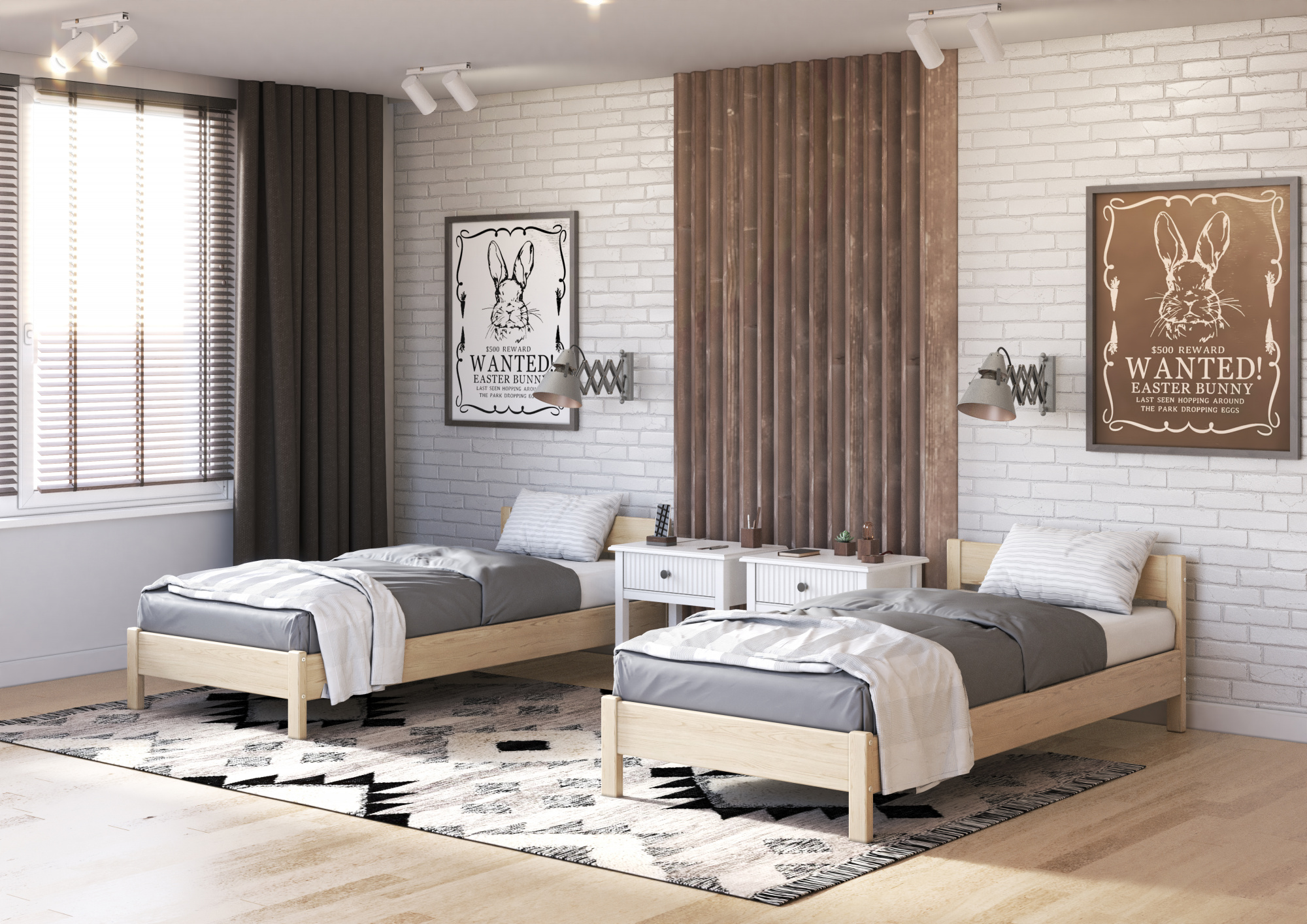 Кровать Эби Без Отделки 1200x2000